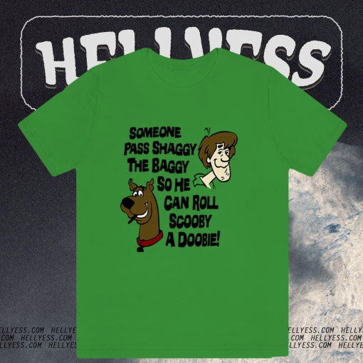 Shaggy scooby doo t shirt TPKJ1