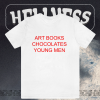 Art Books Chocolates Young Men T-shirt TPKJ1