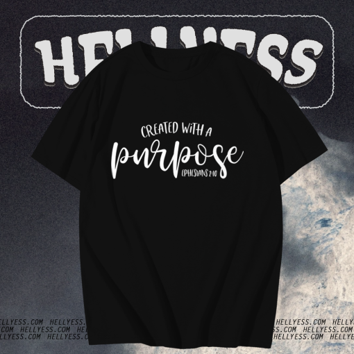 Created with a Purpose TSHIRT TPKJ1