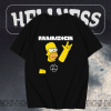 Rammstein Homer Simpson T Shirt TPKJ1