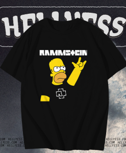 Rammstein Homer Simpson T Shirt TPKJ1