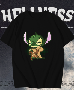 Stitch Yoda T Shirt TPKJ1