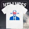 Joe Biden Embraces Dark Brandon T-Shirt TPKJ3