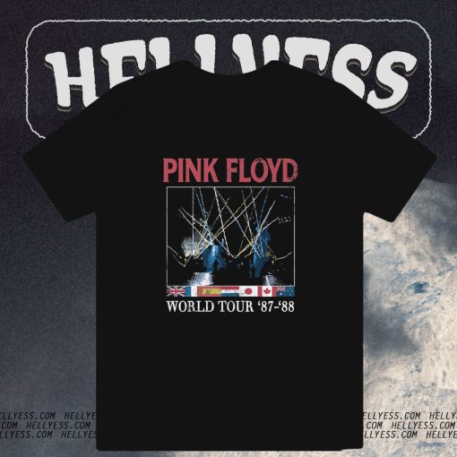 Pink Floyd World Tour 87-88 T-Shirt TPKJ3