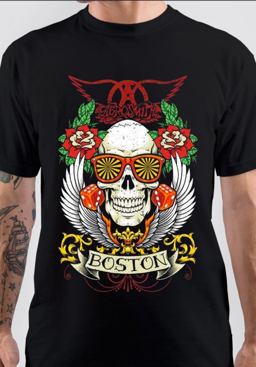AEROSMITH BOSTON T shirt
