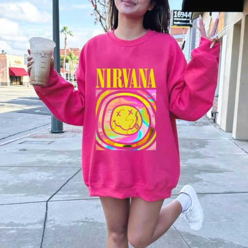 Nirvana Sweatshirt Pink