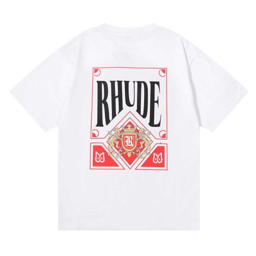 Rhude Card T Shirt BACK