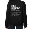 Free Palestine Sweatshirt Back