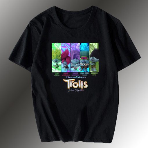 Dream Works Trolls Band Together T Shirt SH