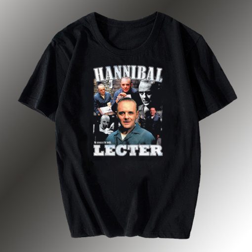 Hannibal Lecter Collage Silence Of The Lambs T-Shirt