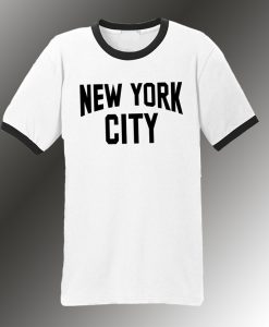 New York City John Lenon Ringer T Shirt SH