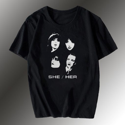 She Her Hers Band T Shirt