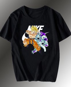 Son Goku Vs Frieza Dragon Ball Z Fighting T-shirt