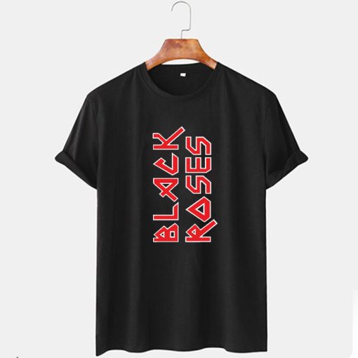 Black Roses Heavy Metal T Shirt