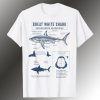 Great White Shark Anatormy T Shirt