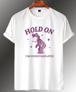 Hold On I'm Overstimulated T Shirt