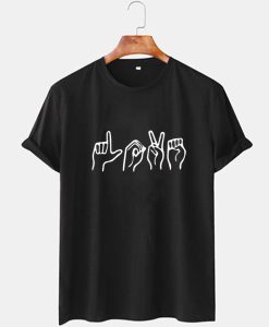 Love Sign Language T Shirt