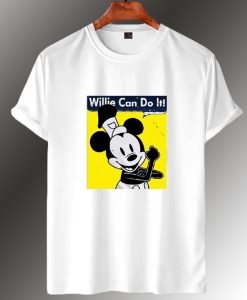 Steamboat Willie Can Do It T Shirt