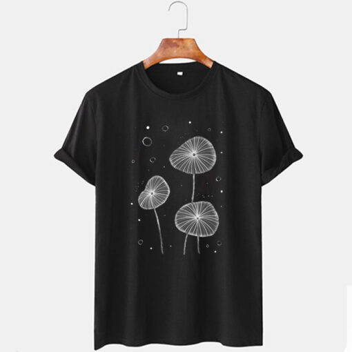 Abstract Flowers T Shirt