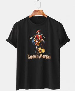 Captain Morgan Rum Black T Shirt