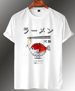 Japanese Ramen Fugu Fish T Shirt