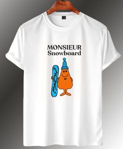 Monsieur Snowboard T Shirt