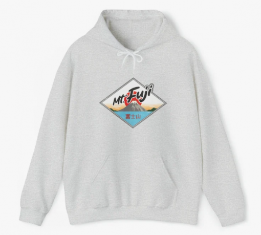 Mt Fuji Japan Hoodie