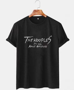 The Kooples black logo T Shirt