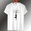 Yoga Namaste Tree T Shirt