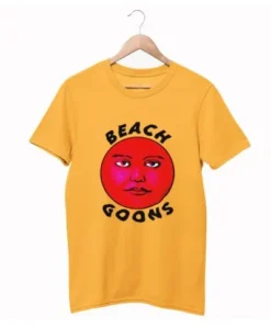 Beach Goons Hoodratscumbags Gold T Shirt
