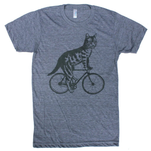 Bicycling Cat T-Shirt
