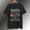 Sloth Running Team Vintage T Shirt