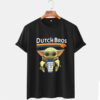 Dutch Bros Coffee Star War Baby Yoda t-shirt