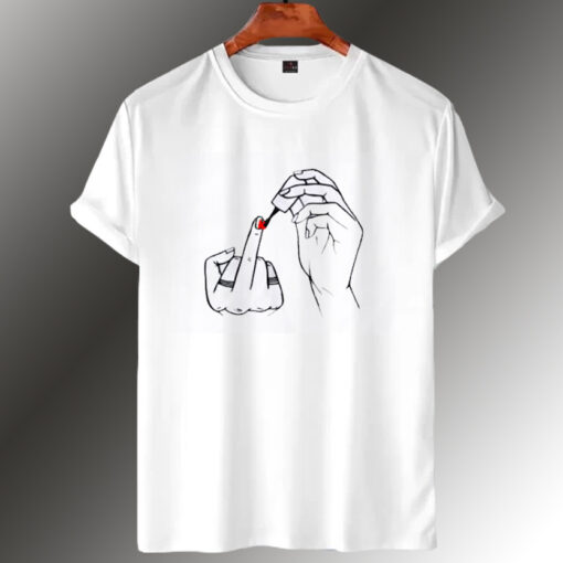 Feminism Nail Polish T-shirt