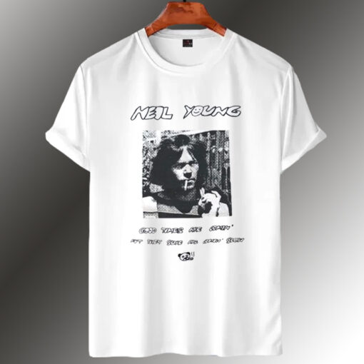 Neil Young Good times are coming T shirt