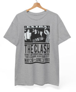 The Clash 1981 Poster T Shirt