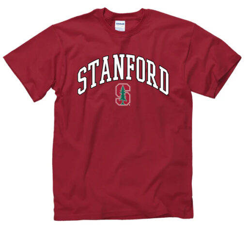 Stanford University Tall Font Mens T Shirt