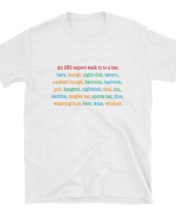 An SEO expert walk in to a bar Unisex T-Shirt