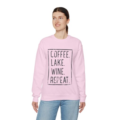 Coffee Lake Wine Repeat Sweatshirt thd